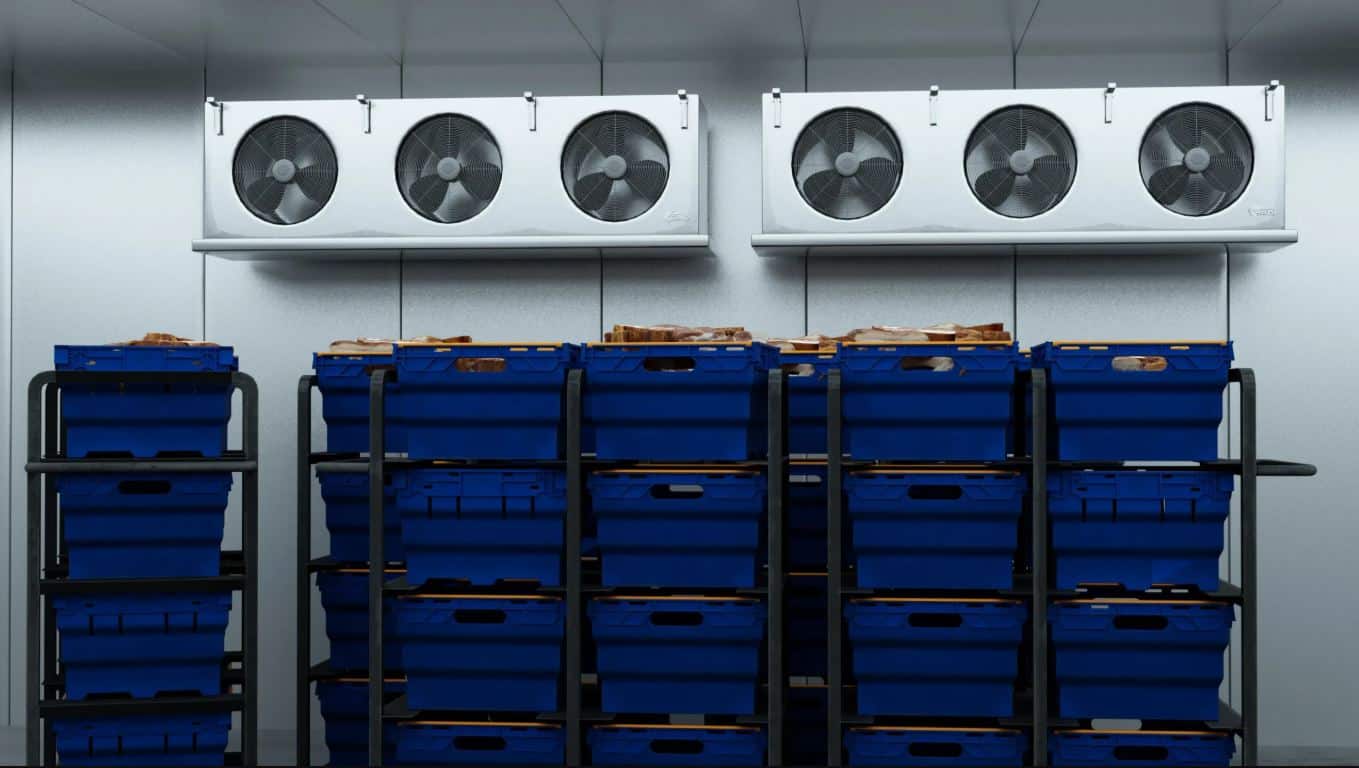 processing room cold storage