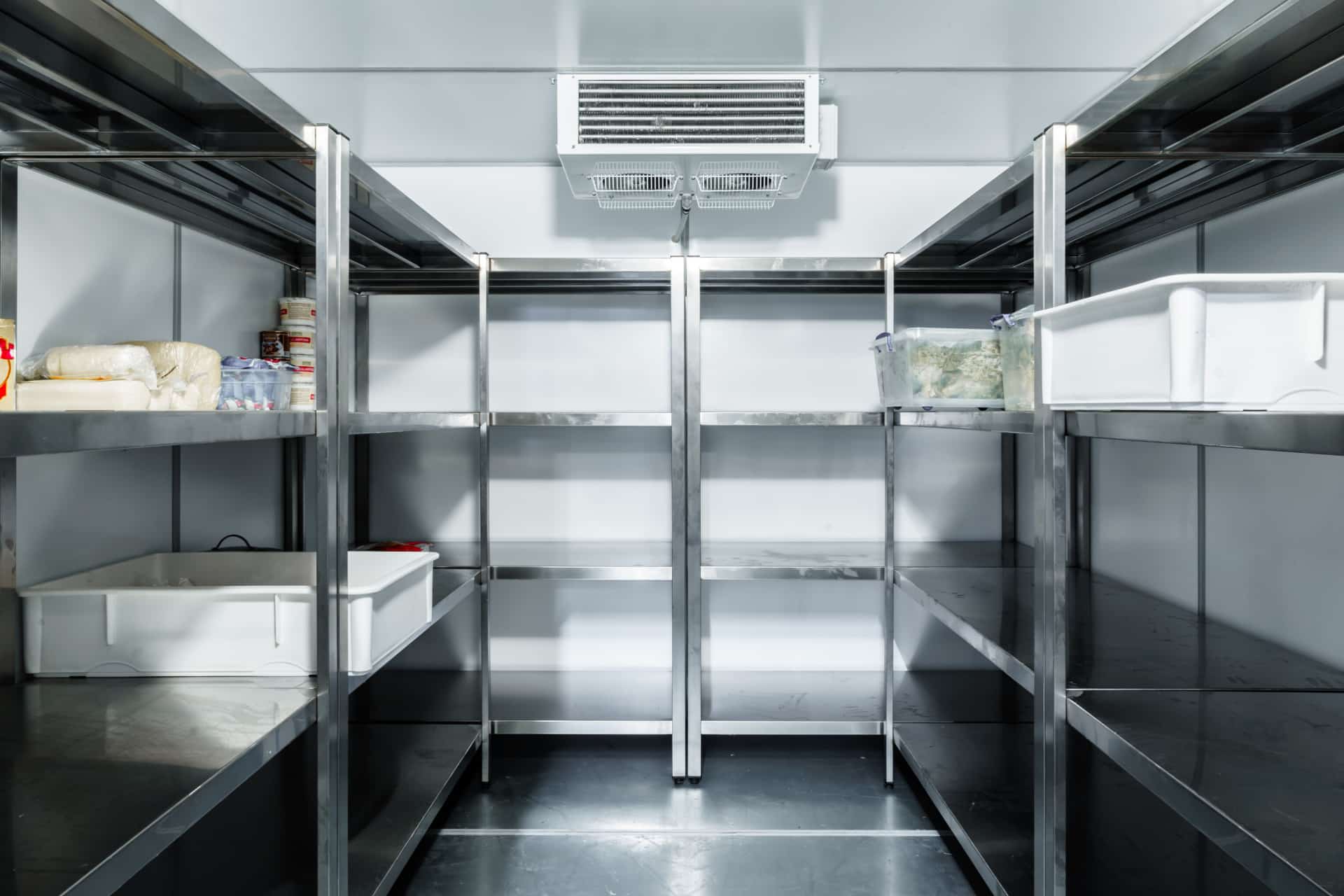 walk-in freezer